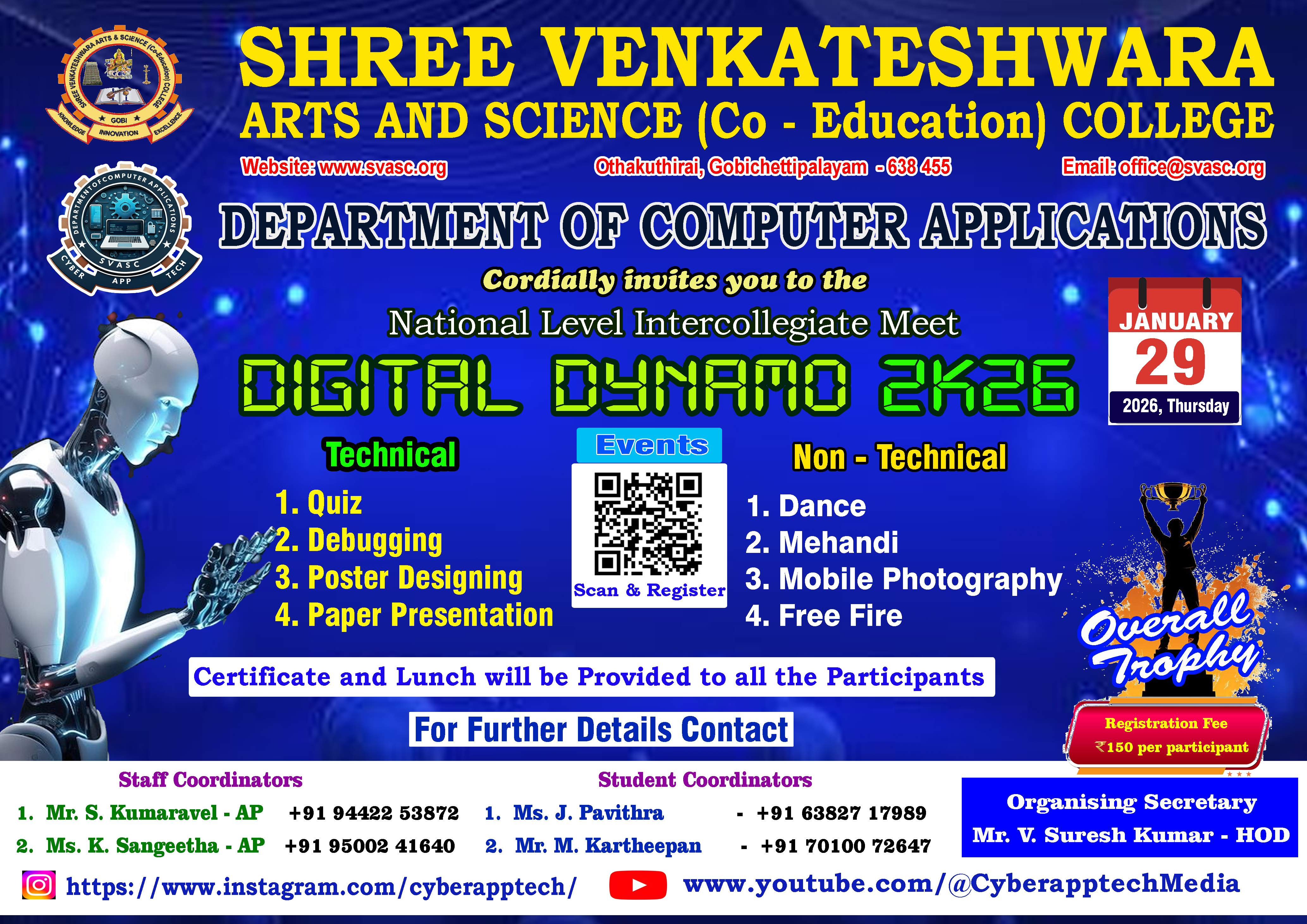 Digital Dynamo 2K26 Poster